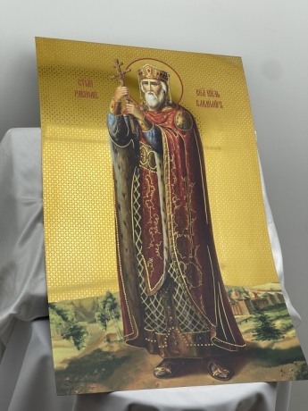 Печать икон  на булате 1м(2) 