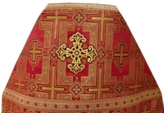 Облачение священника, с парчи "Покровський крест" с пришитим галуном