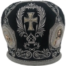 Митра  "Крест у венце"  чёрная