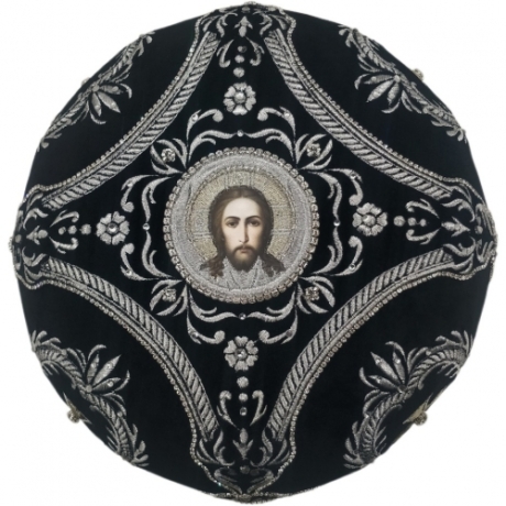 Митра  "Крест у венце"  чёрная