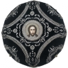 Митра  "Крест у венце"  чёрная