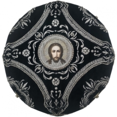 Митра  "Крест у венце"  чёрная