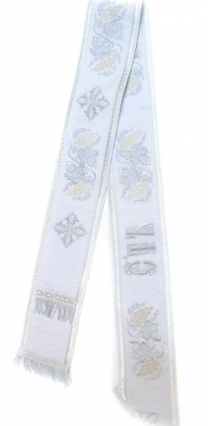 Орарь двойной виноград с пришитим галуном