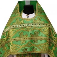 Облачение священника, с парчи "Кипрський крест" с пришитим галуном