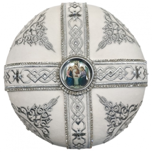 Митра Ромб белая