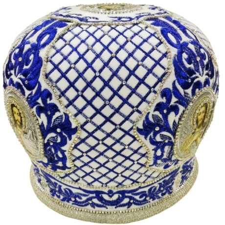 Митра "Сітка" біла