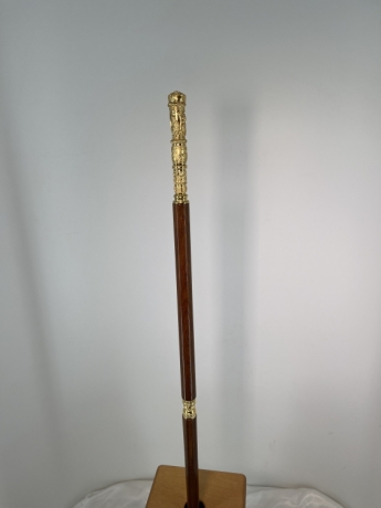 Ігуменський посох, позолота, висота 143см