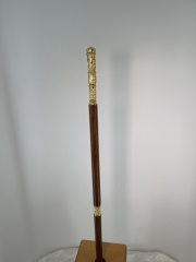 Ігуменський посох, позолота, висота 143см