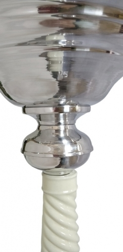 Подсвечник (коричневая керамика) на 70 свечей