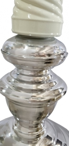 Подсвечник (коричневая керамика) на 70 свечей