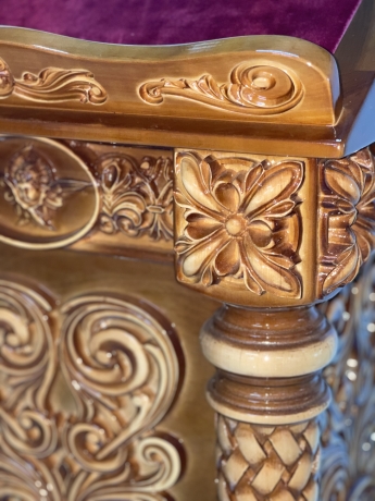 Аналой бічний, 49х49см, (Висота 119-96см)