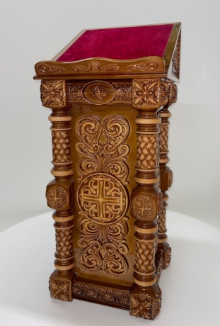 Аналой бічний, 49х49см, (Висота 119-96см)