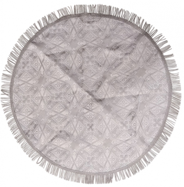 Накидка  круглая тканина парча  Ф65  