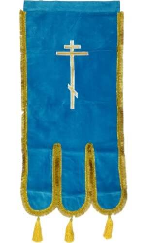 Хоругви вышитые (пара) новая вышивка, вышитая икона