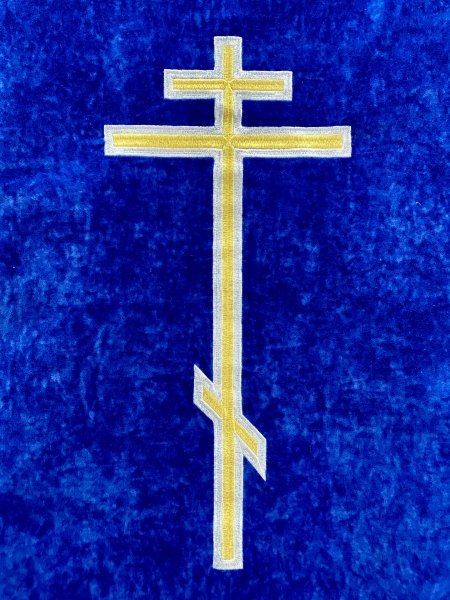 Хоругви вышитые (пара) новая вышивка, вышитая икона