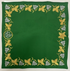 Ілітон вишитий, вишивка &quot;виноград&quot; 70х80см