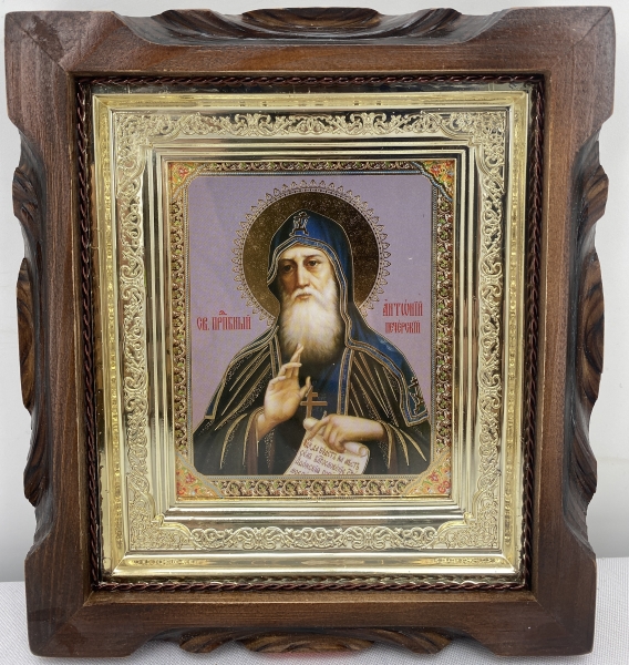 Ікона св. преп. Антоній Печерський 19х17  