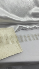 Хрест-наклейка на освячення будинку (хамелеон)