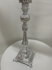 Семисвічник запрестольний, литий, алюміній 194х93см №11 - 2