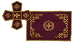 Покровцы та воздух с вишивкой "Круг" 47х70