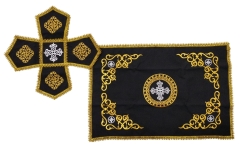 Покровцы та воздух с вишивкой "Круг" 47х70