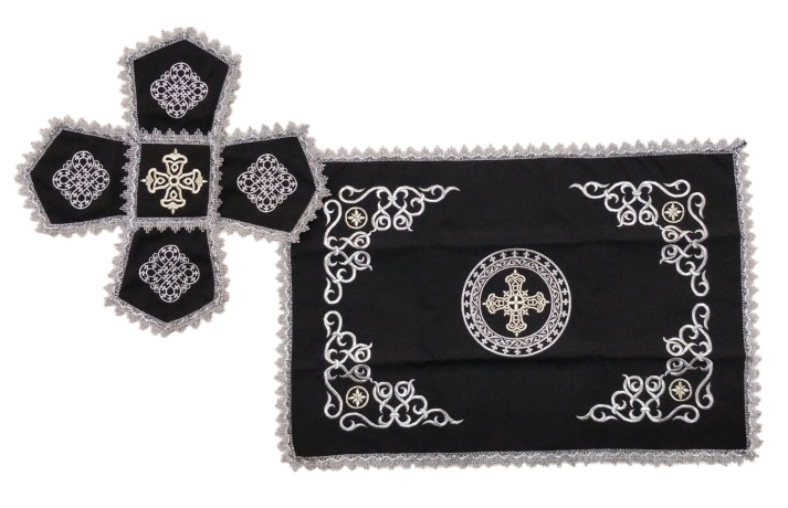 Покровцы та воздух с вишивкой "Круг" 47х70