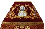 Облачення священника комбіноване з парчі "Києвский крест", з вишитим опліччям, Вишивка "Нова вишивка"