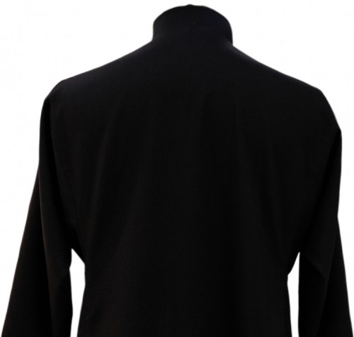 Підрясник з вишивкою чорного кольору, платтєвий, тканина тіар