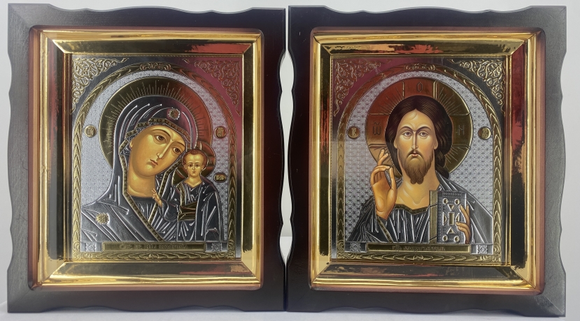 Ікони "Вінчальна пара" (Візантія ср.) 31х28см