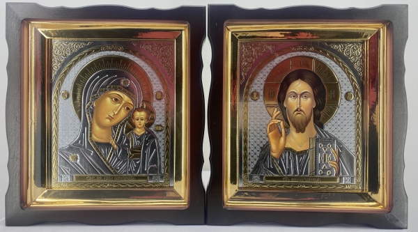 Ікони "Вінчальна пара" (Візантія ср.) 31х28см