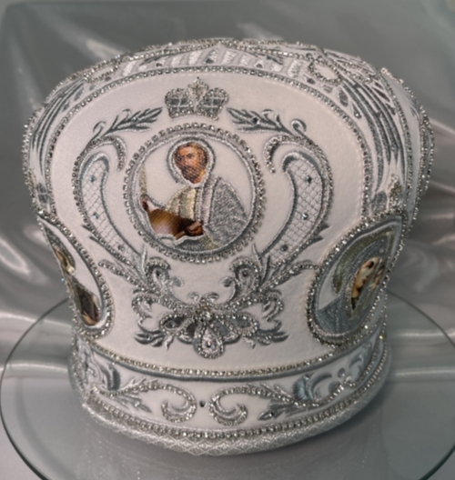 Митра "Корона з Євангелістами"