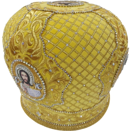 Митра "Сітка" жовта