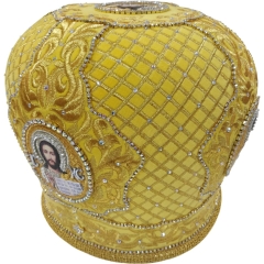 Митра  "Сетка"  желтая