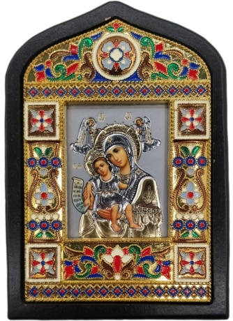 Икона Богородици: "Достойно есть" 11,5х8
