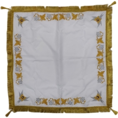 Накидка "Виноград" с дорогой бахрамой