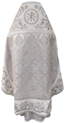 Облачення священника комбіноване з парчі &quot;Флорівський хрест&quot;, з вишитим опліччям, вишивка &quot;Роза&quot;