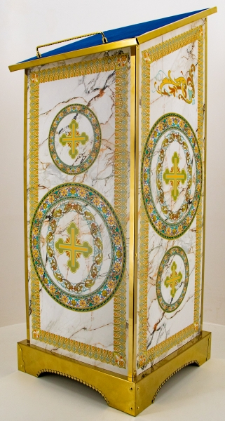 Аналой боковой (печать, под мрамор)