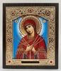 Икона Богородицы "Семистрельная" 15х18