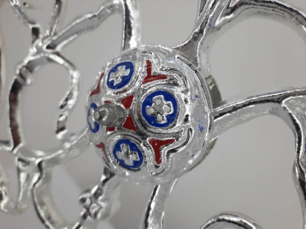 Семисвічник напрестольний №9 - 2, 67х55см (емаль, алюм.)