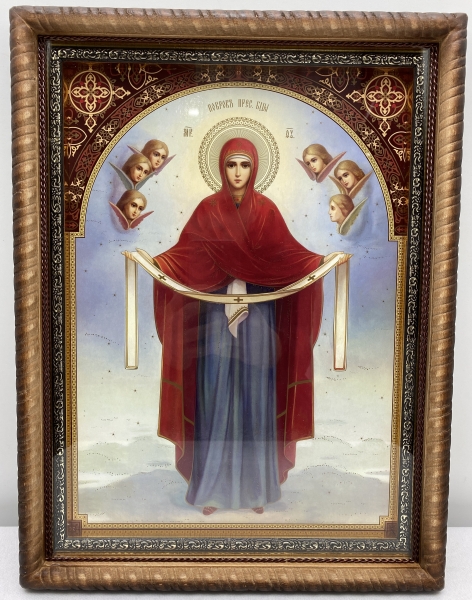 Ікона Покров Пресвятої Богородиці 42х32см