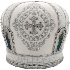 Митра  Ромб  белая