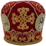 Митра "Хрест №2" Червона