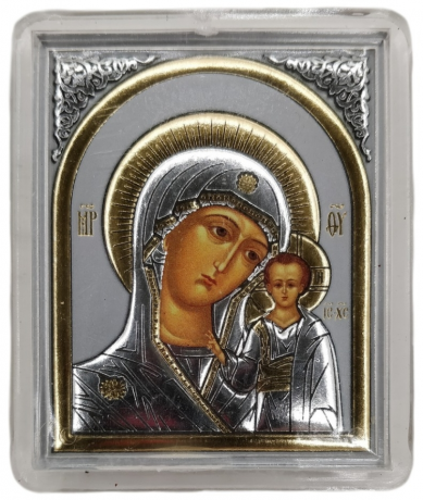 Ікона на ліпці та підставці, в оргсклі