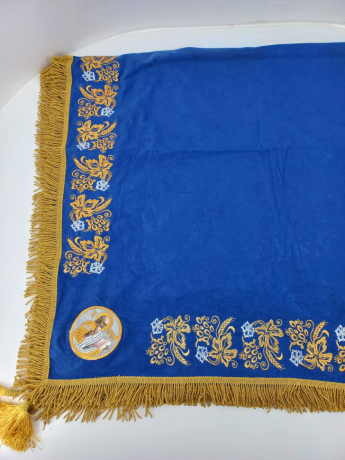 Накидка "Колос" с Евангелистами, с дорогою бахрамою