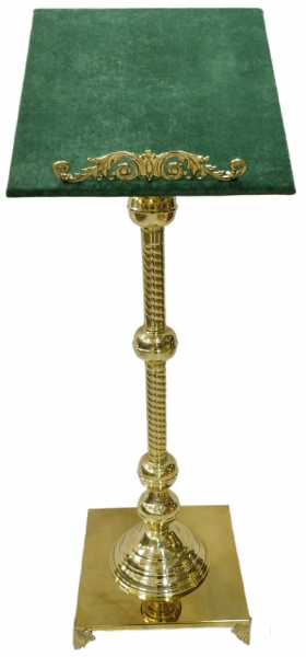 Аналой(зеленая ткань)