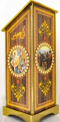 Аналой бічний, економ друк св. Микола чуд., 46х46см, (Висота 118-95см)