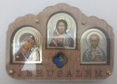 Автомобільний трійник, Єрусалим, лик Візантія