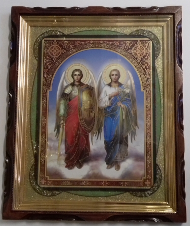 Ікона "Архангели Михаїл і Гавриїл" 44х54