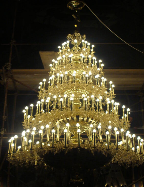 Паникадило№63 5-ти ярусное на 216 свечей Х2702
