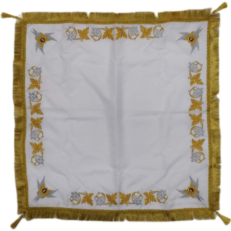 Накидка "Виноград", з дешевою бахрамою